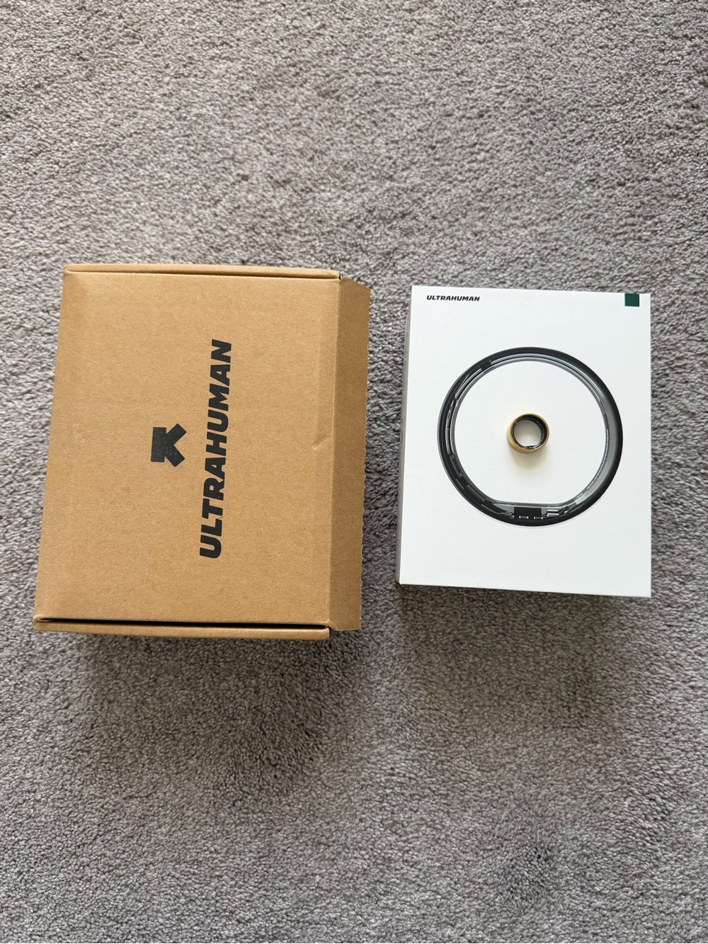 Ultrahuman Air Ring - Size 6 Bionic Gold